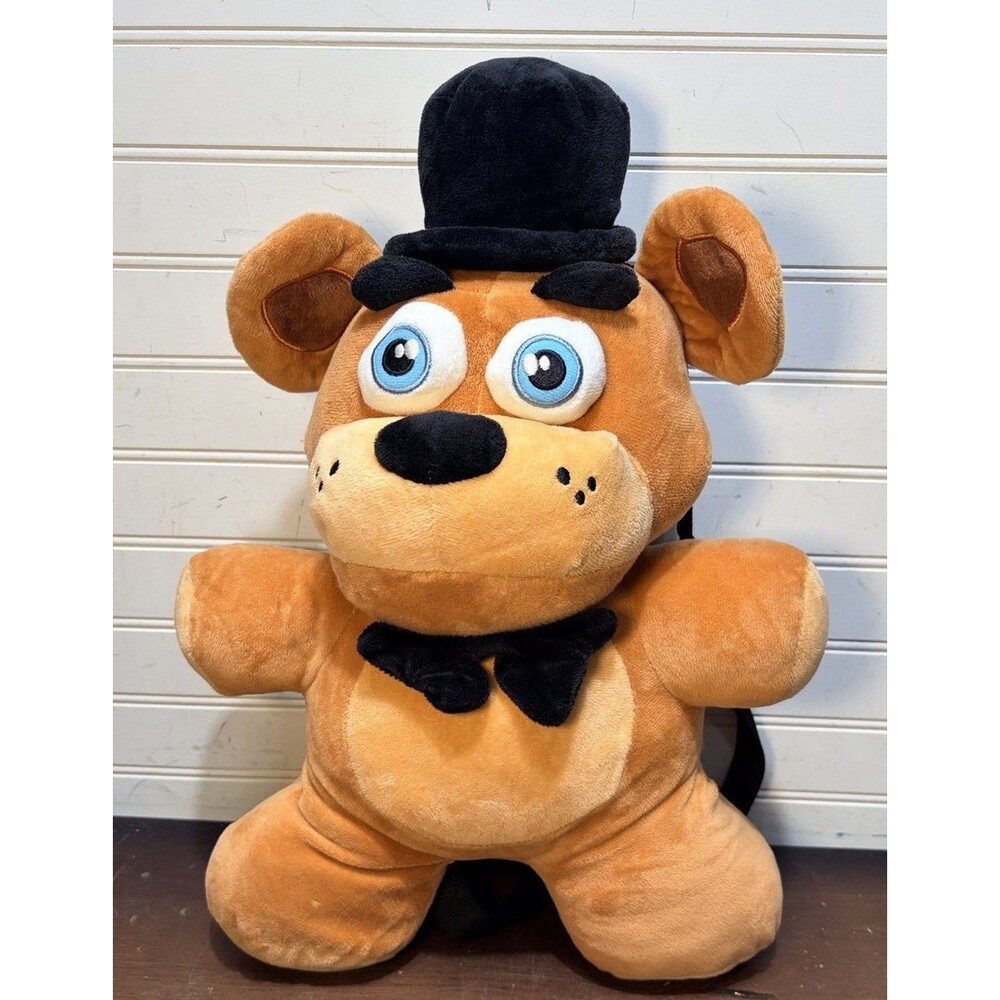 Bioworld Five Nights At Freddy's 16" Plush Mini Backpack FNAF Faz Bear 2024